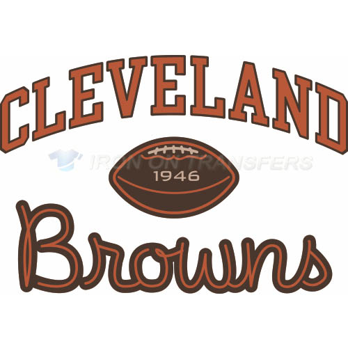 Cleveland Browns Iron-on Stickers (Heat Transfers)NO.483